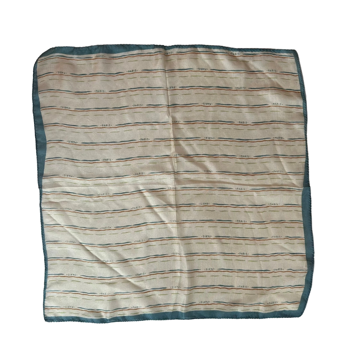 Vintage 100% Silk Handkerchief