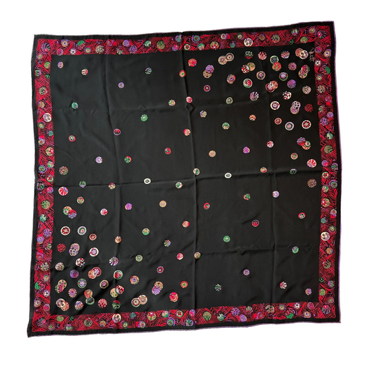 Vintage 100% Silk Scarf