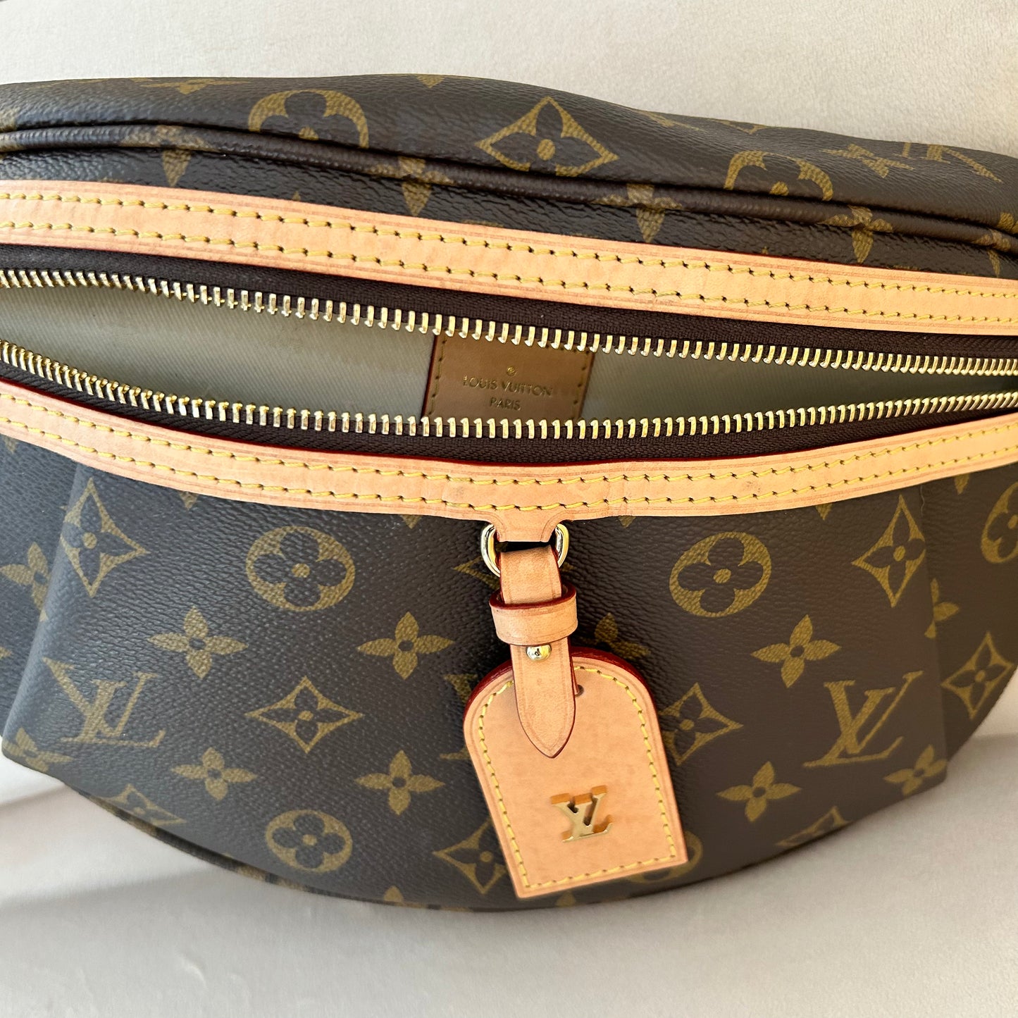 Pre-Loved Louis Vuitton High Rise Monogram Belt Bag
