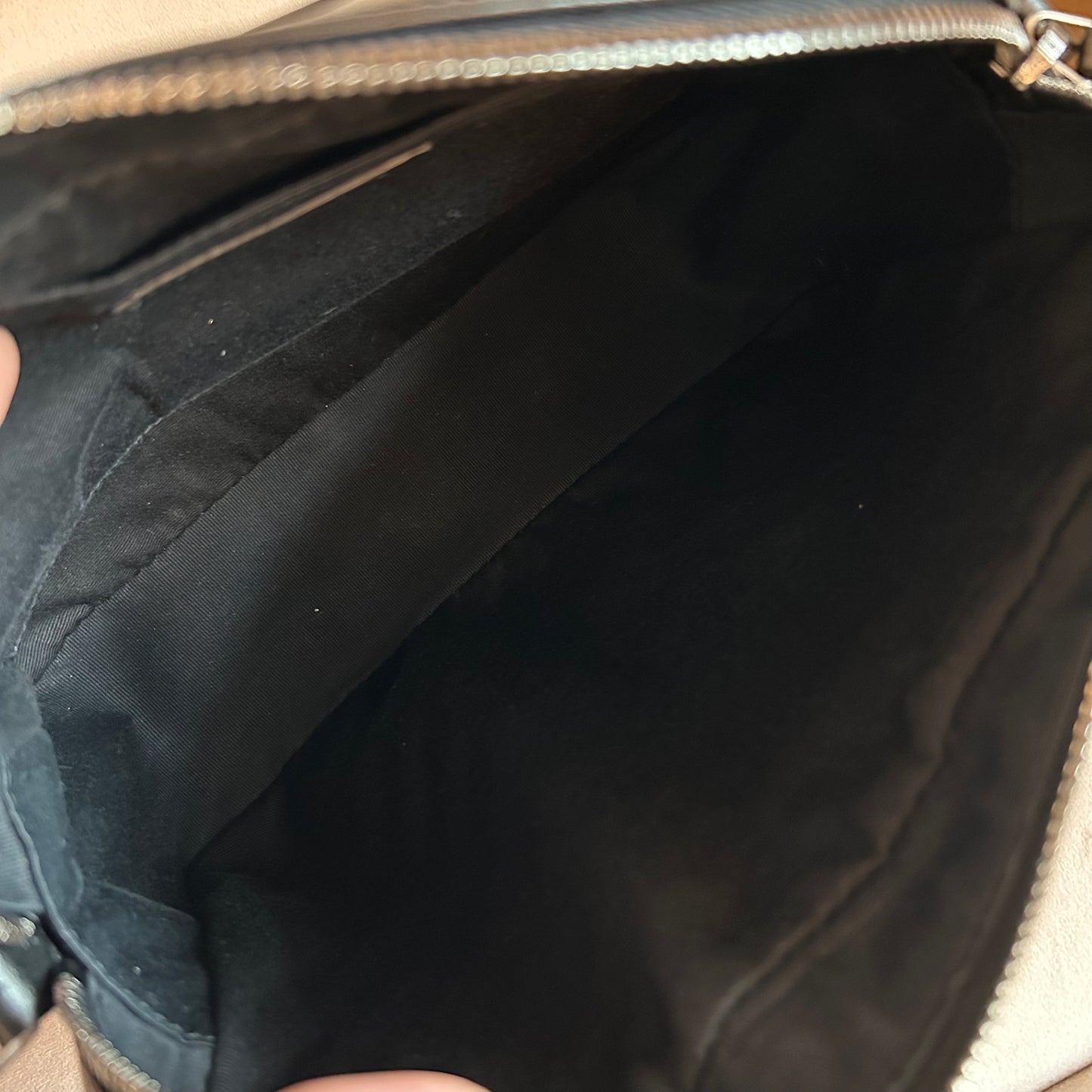 Pre-Loved Yves Saint Laurent Lou Camera Chevron Crossbody Bag