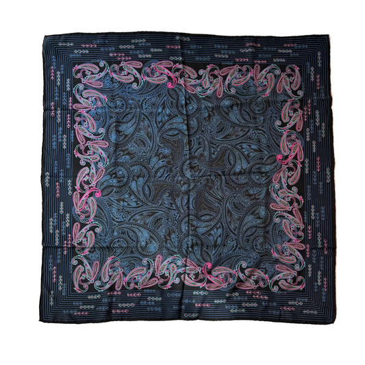 Vintage 100% Silk Scarf