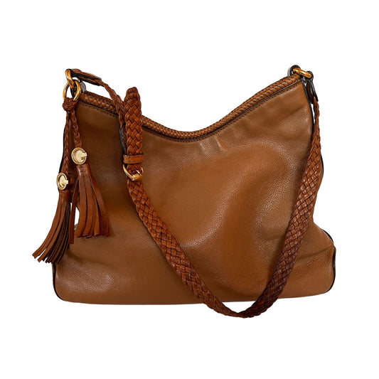 Pre-Loved Gucci Marrakech Leather Shoulder Bag