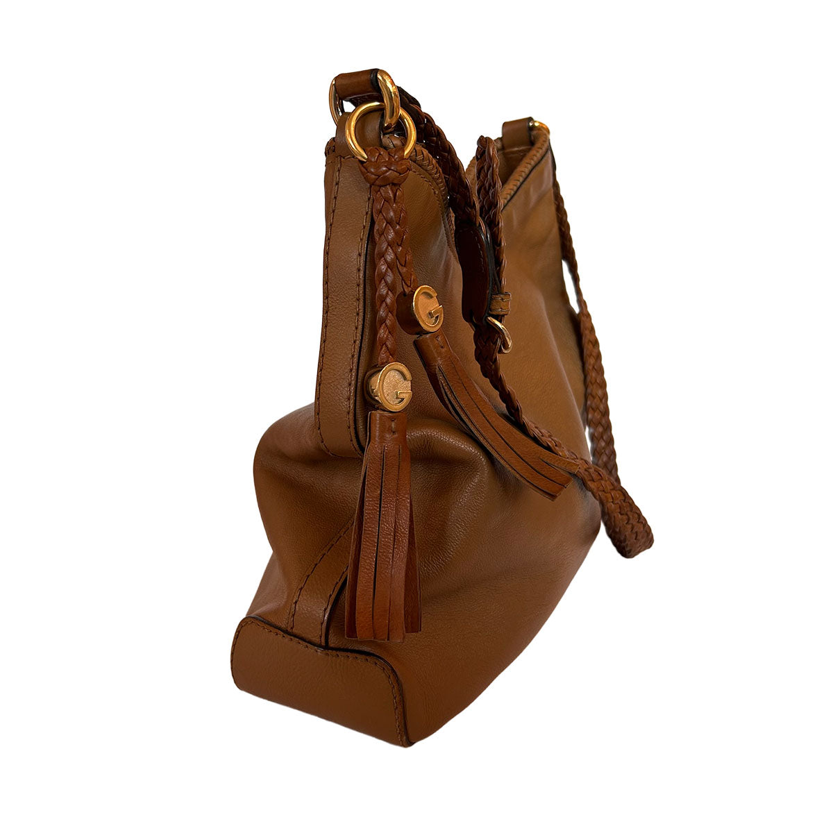 Pre-Loved Gucci Marrakech Leather Shoulder Bag