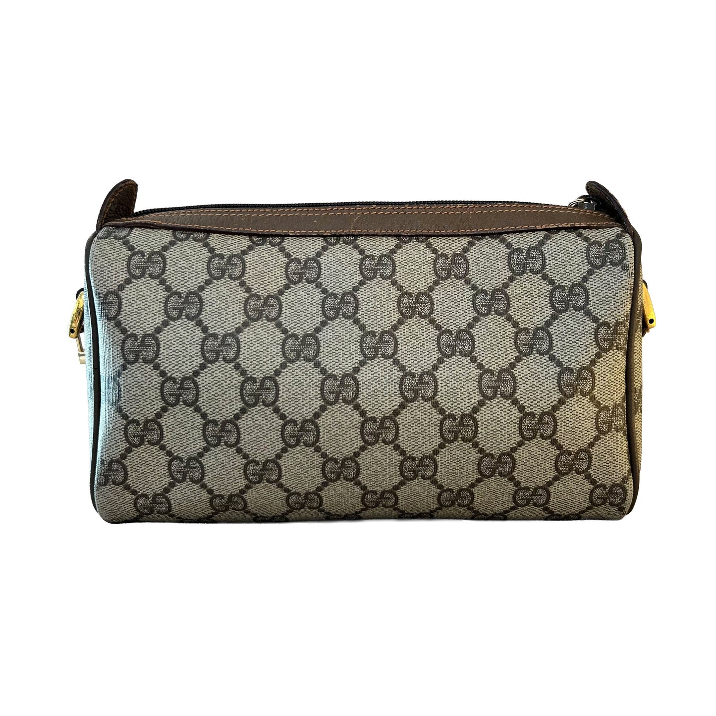 Pre-Loved Gucci GG Supreme Sherry Line Shoulder Bag