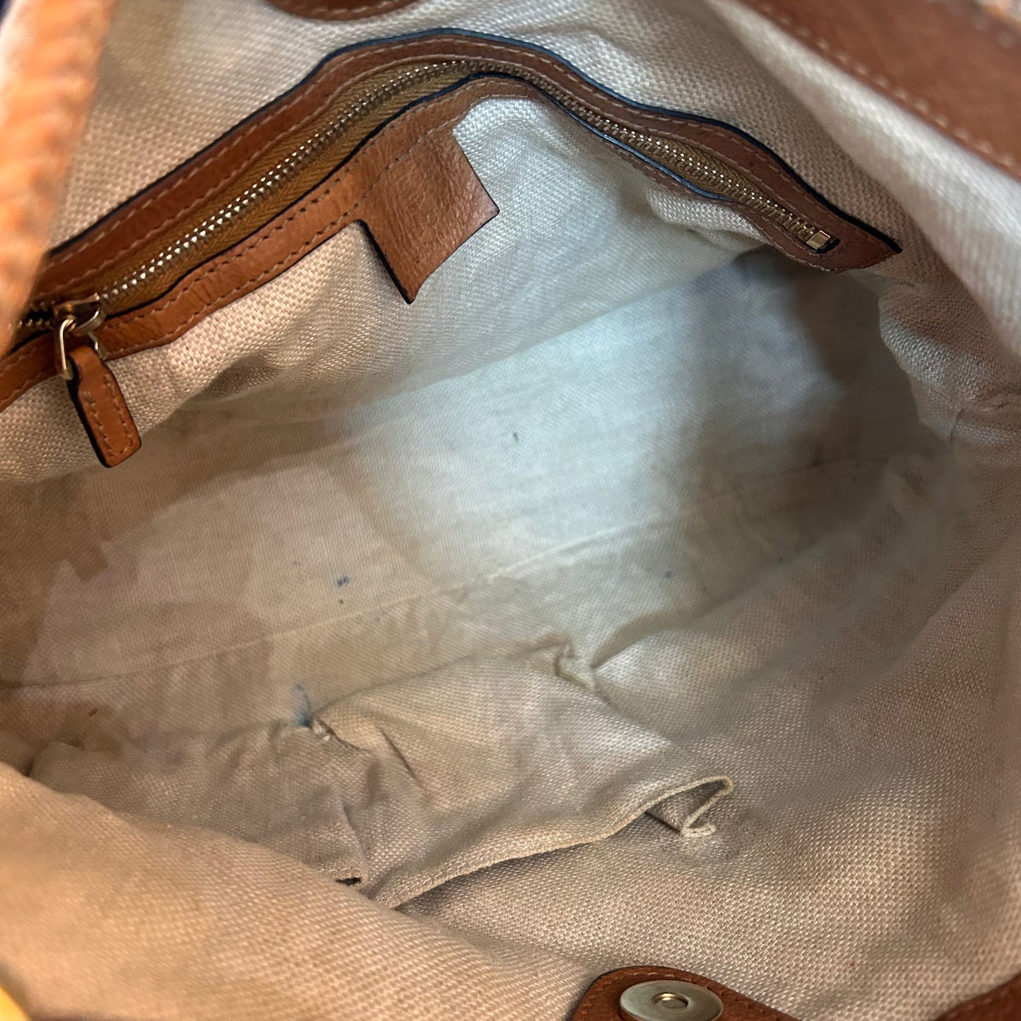 Pre-Loved Gucci Marrakech Leather Shoulder Bag
