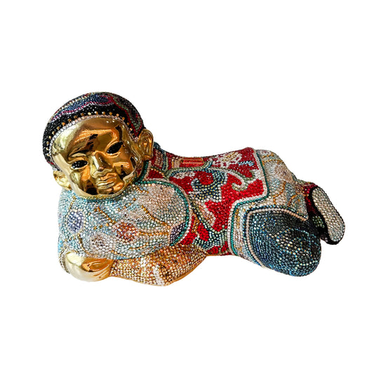 Judith Leiber Sleeping Baby Minaudière Evening Bag