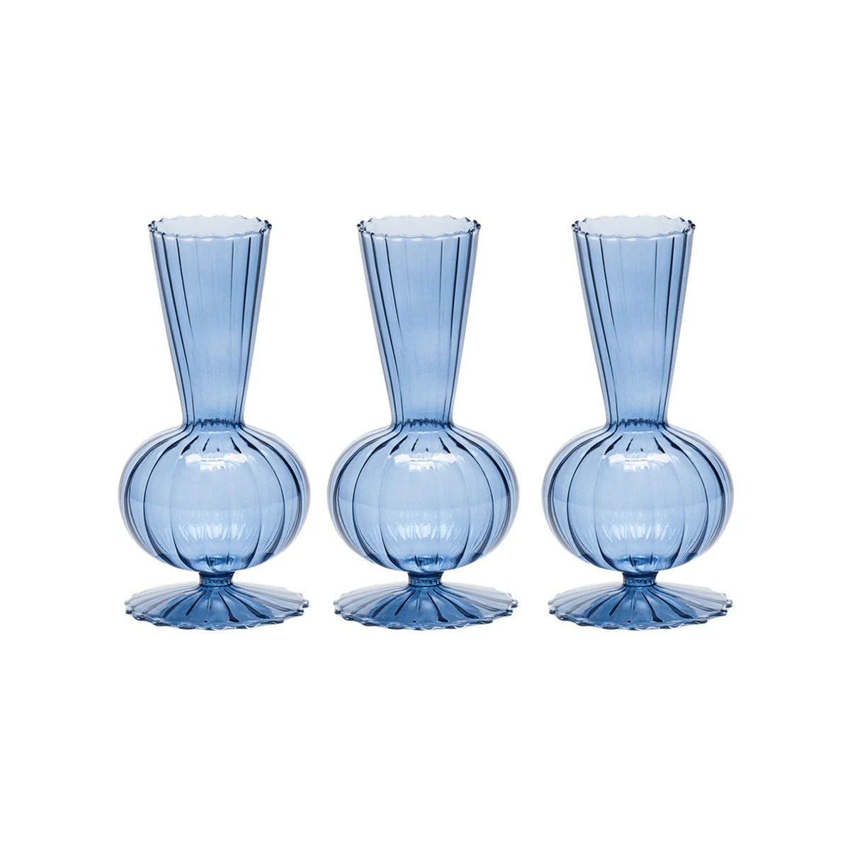 Kim Seybert Tess Bud Vase - Set of 3