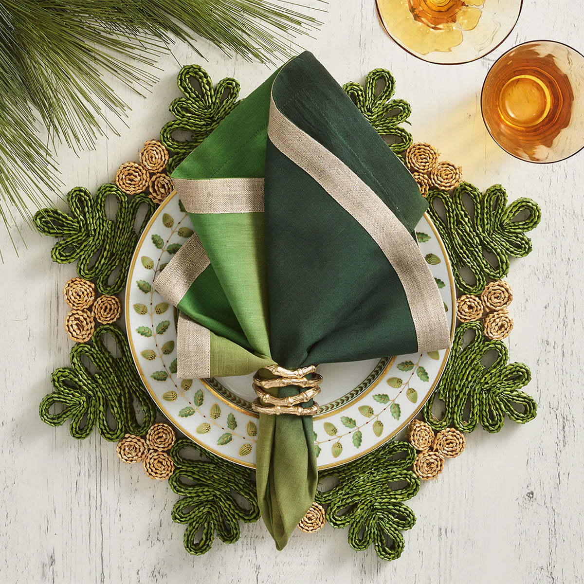 Kim Seybert Dip Dye Napkin - Set of 4