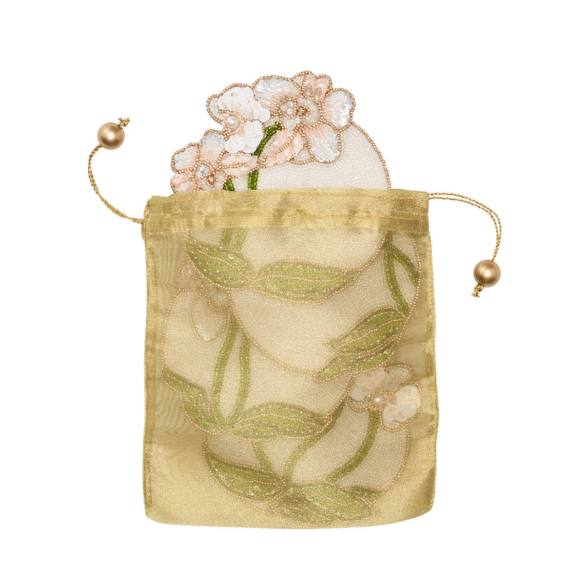 Kim Seybert Orchid Coasters - Set of 4