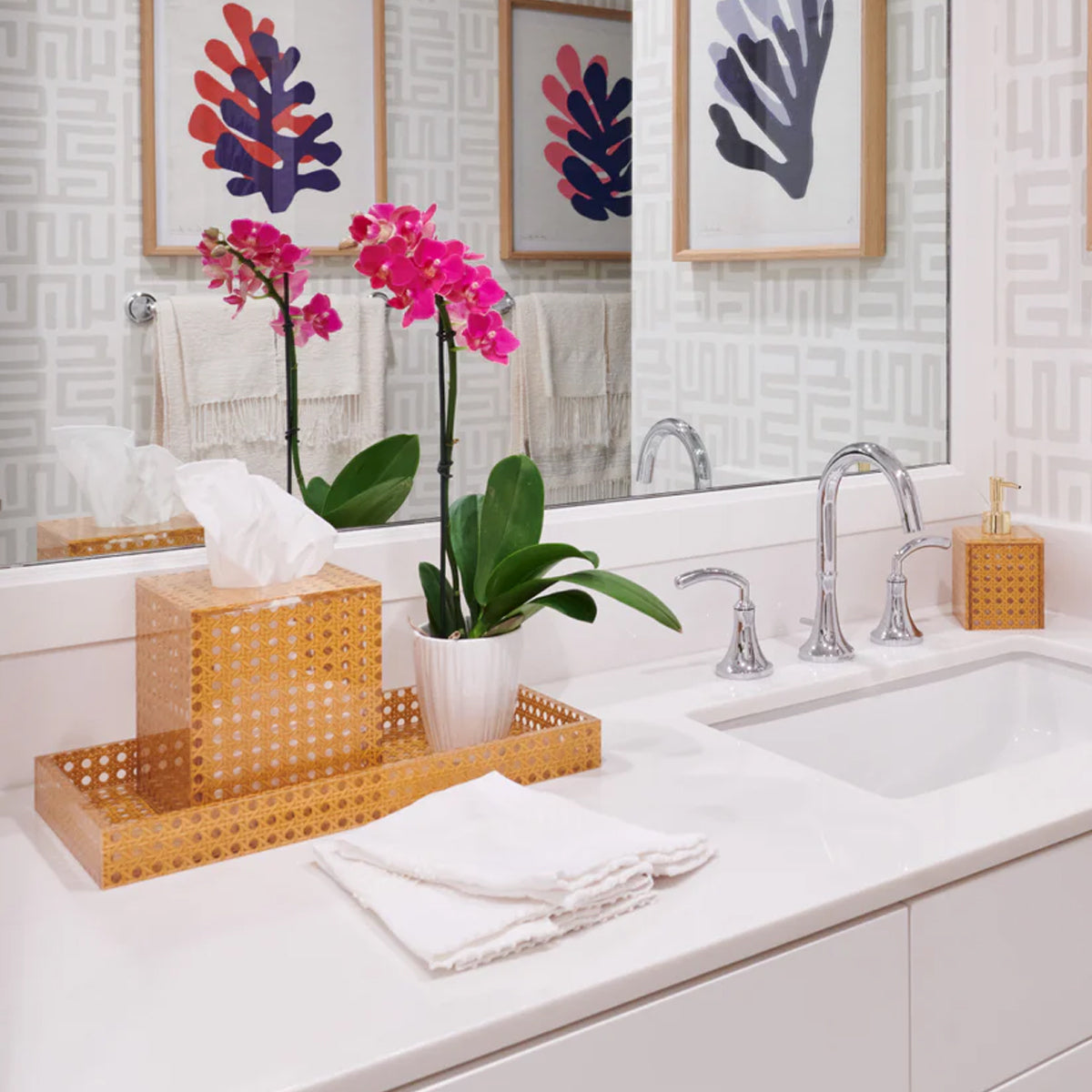 Kim Seybert Reed Tray