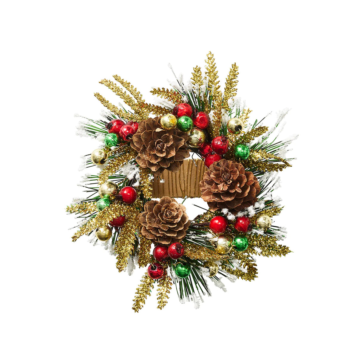 Kim Seybert Winter Wreath Napkin Ring - Set of 4