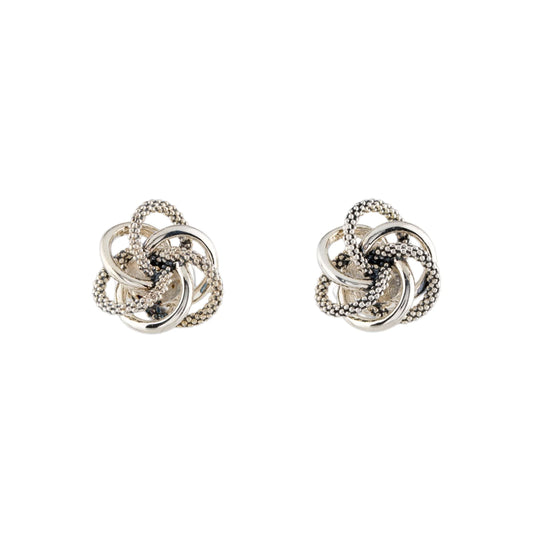 Lagos Love Knot Stud Earrings