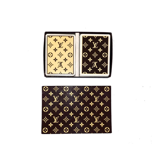 Louis Vuitton Monogram Playing Cards