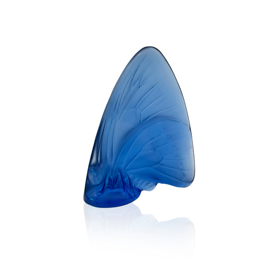 Lalique Sapphire Butterfly Figure