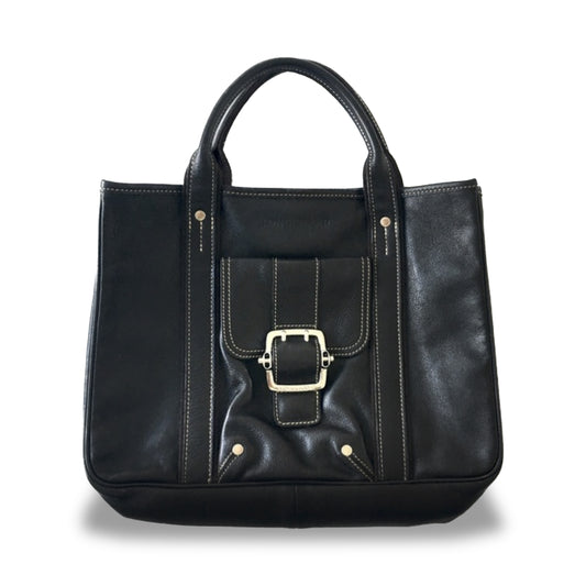 Longchamp Leather Top Handle Bag