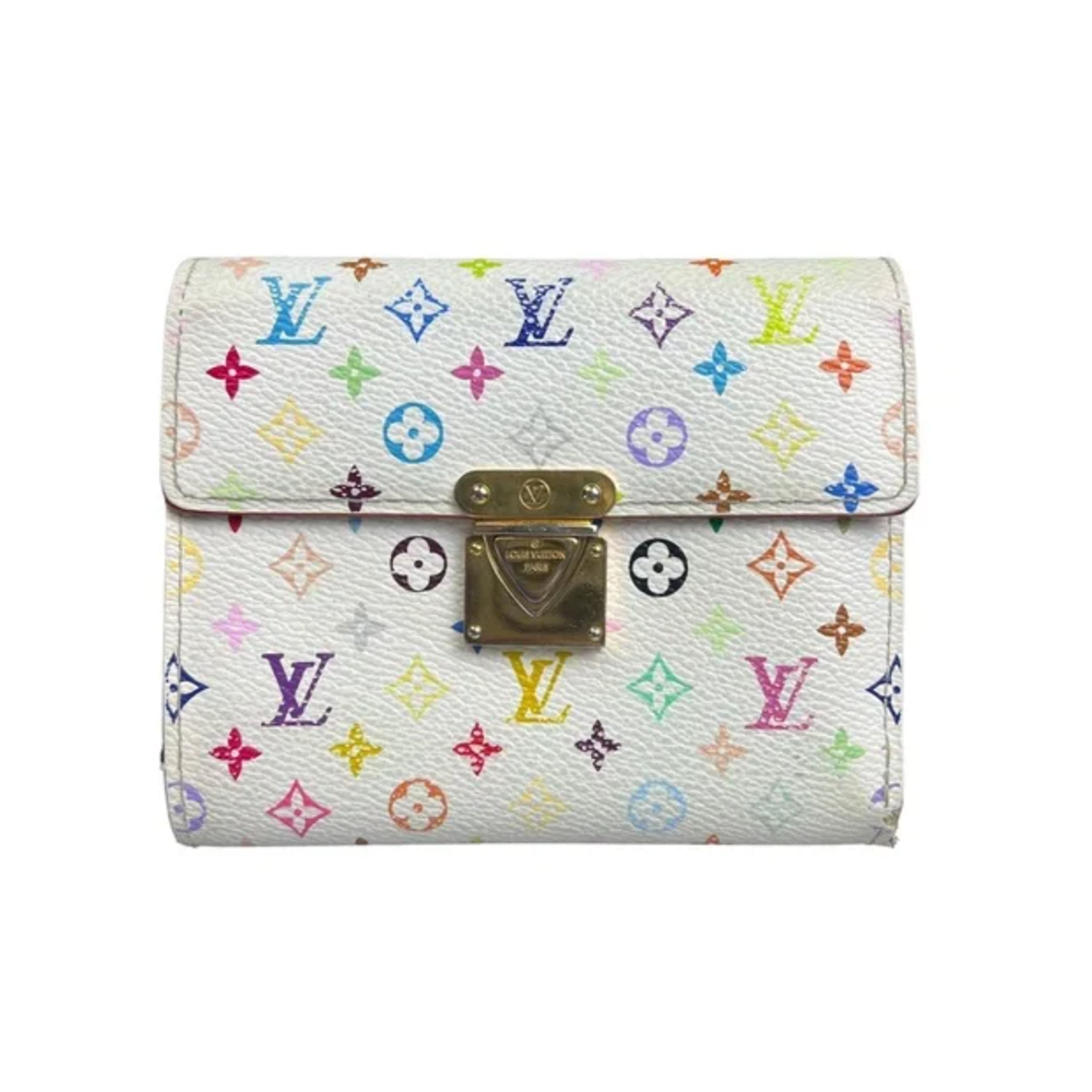 Louis popular Vuitton multicolor wallet