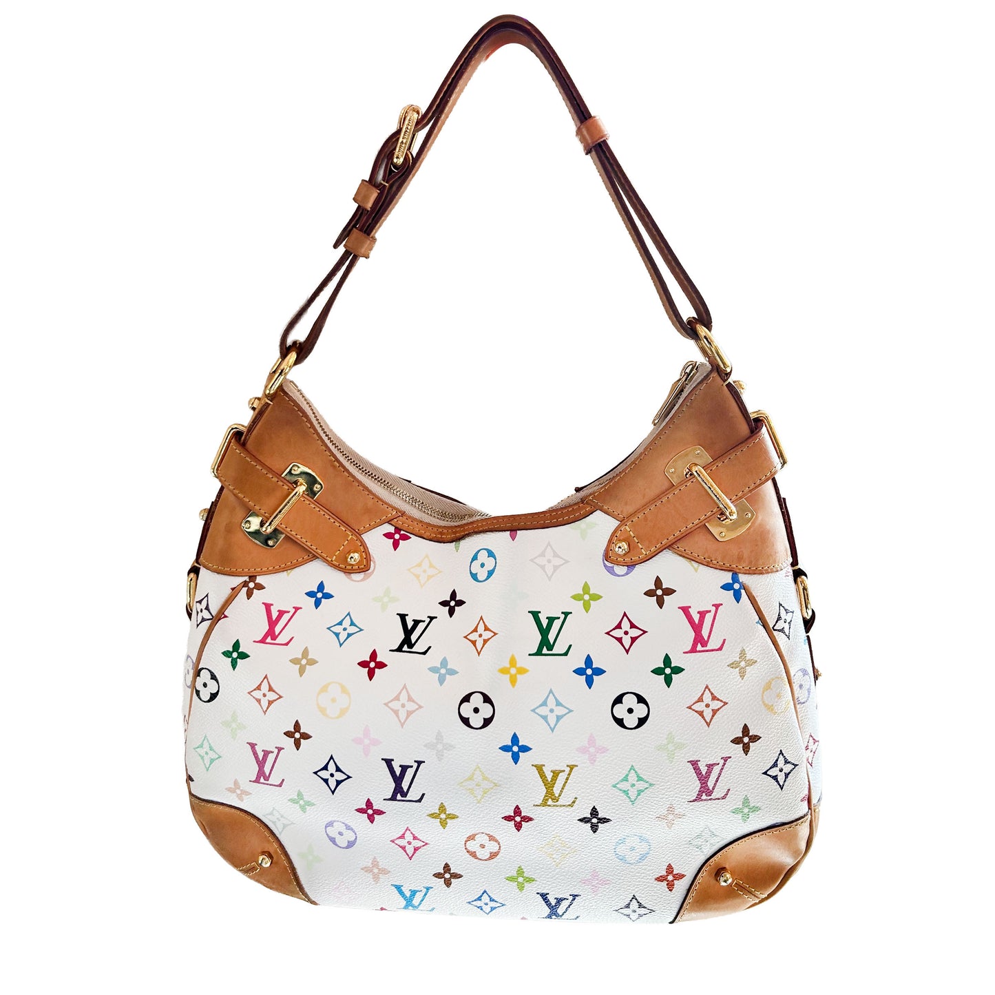 Pre-Loved Louis Vuitton Multicolor Monogram Greta