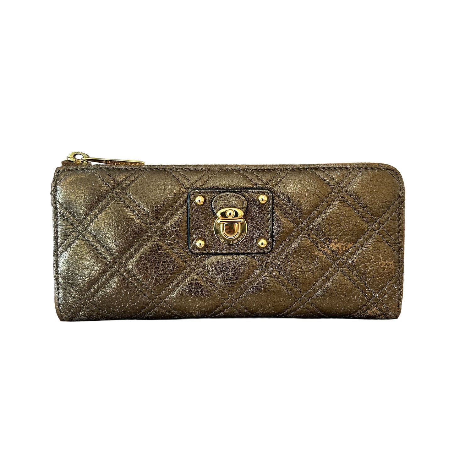 Pre-Loved Marc Jacobs Quilted Leather Wallet