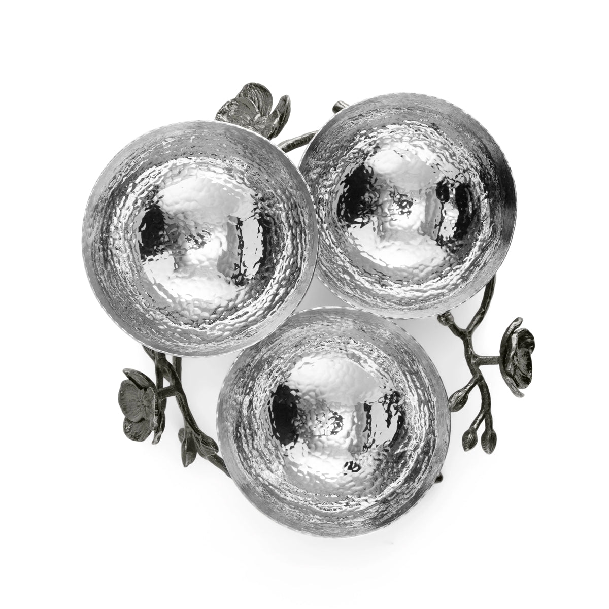 Michael Aram Black Orchid Triple Bowl