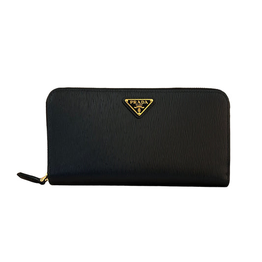 Pre-Loved Prada Leather Continental Wallet