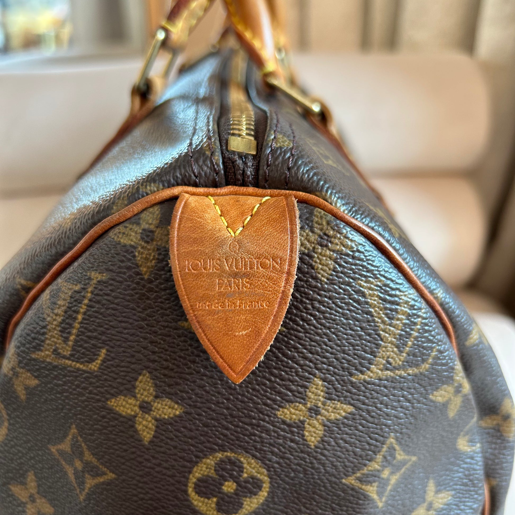 Pre-Loved Louis Vuitton Speedy 30 Monogram Canvas