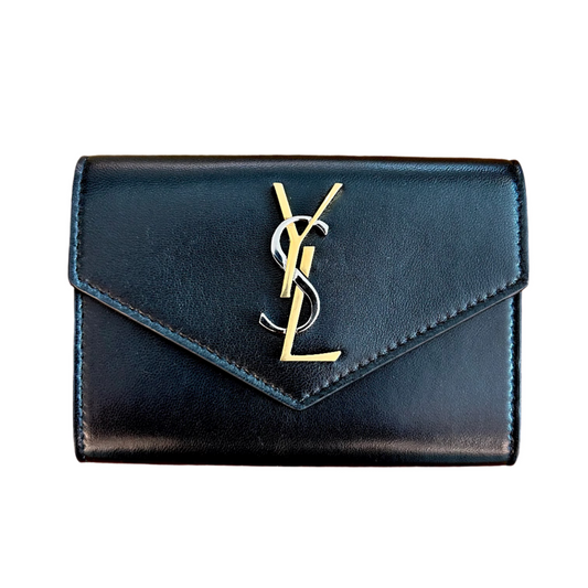Pre-Loved YSL Cassandre Small Envelope Wallet
