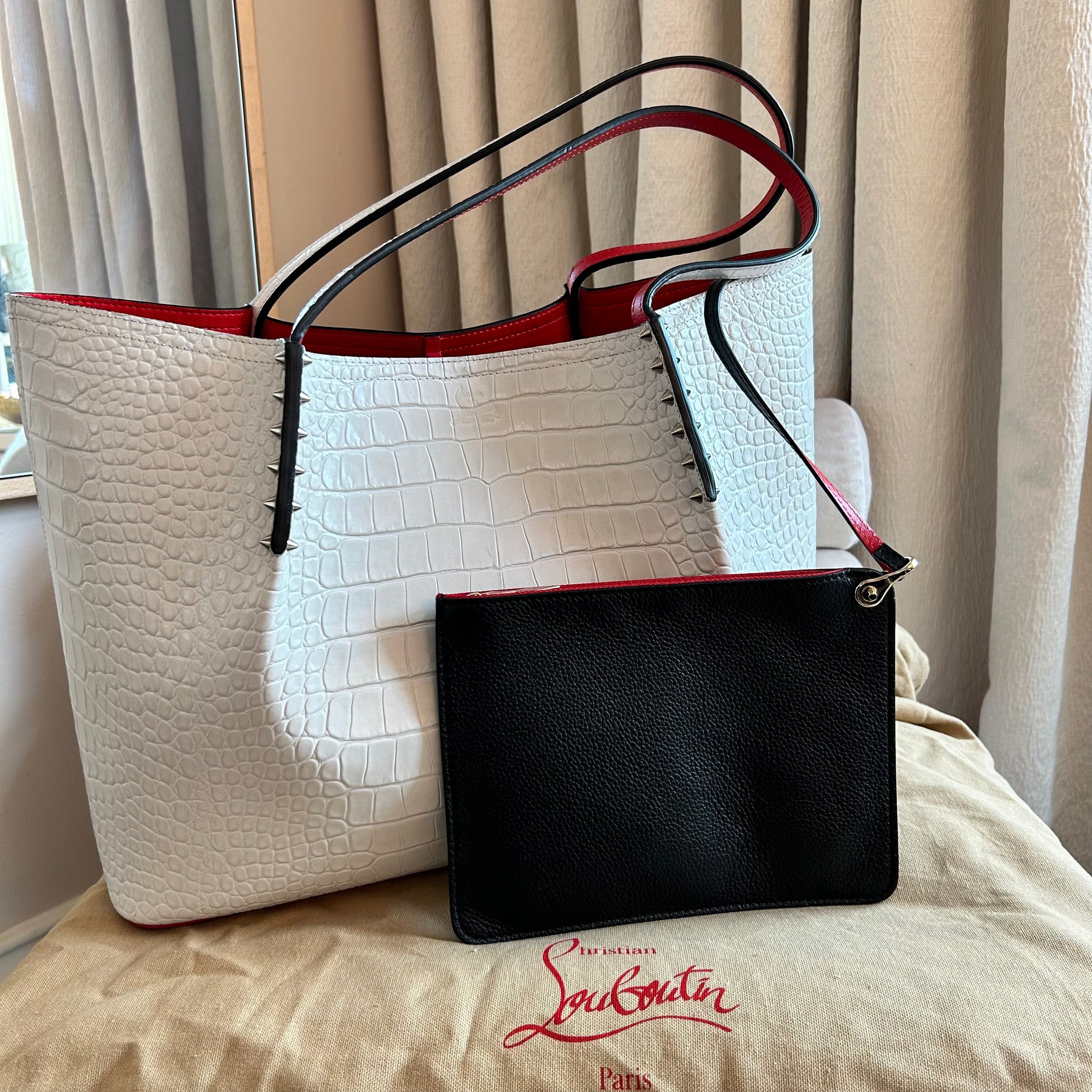 Preloved Christian Louboutin Cabarock Tote