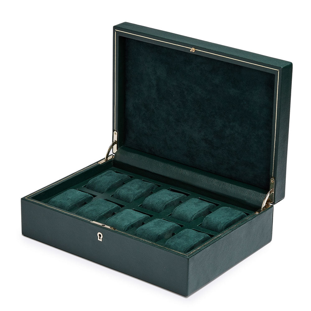 WOLF 1834 British Racing 10 Piece Watch Box