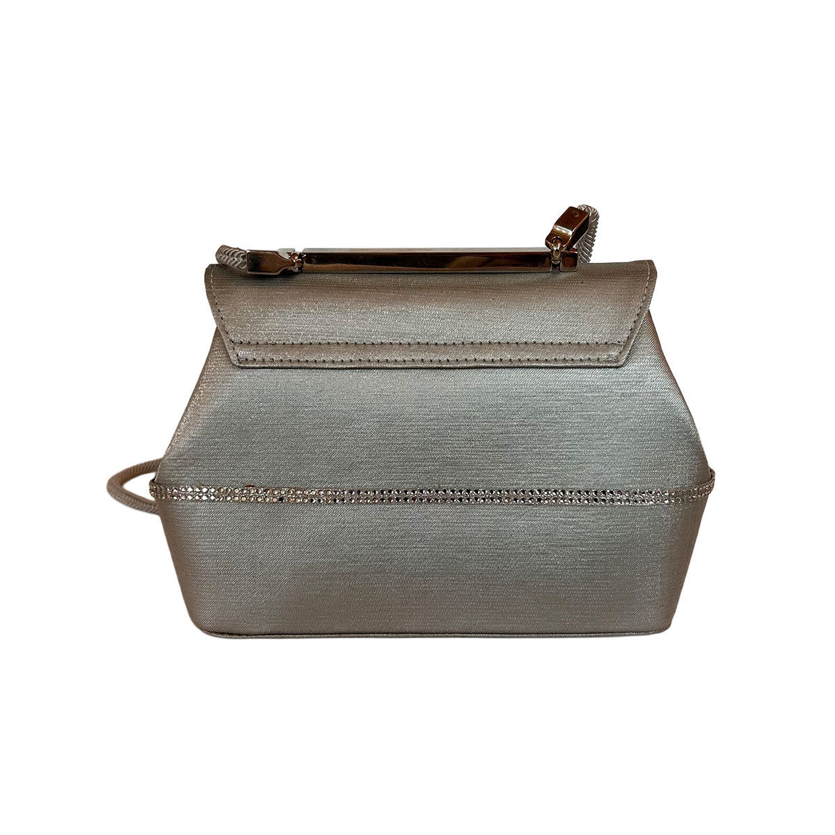 Pre-Loved Stuart Weitzman Silver Evening Bag