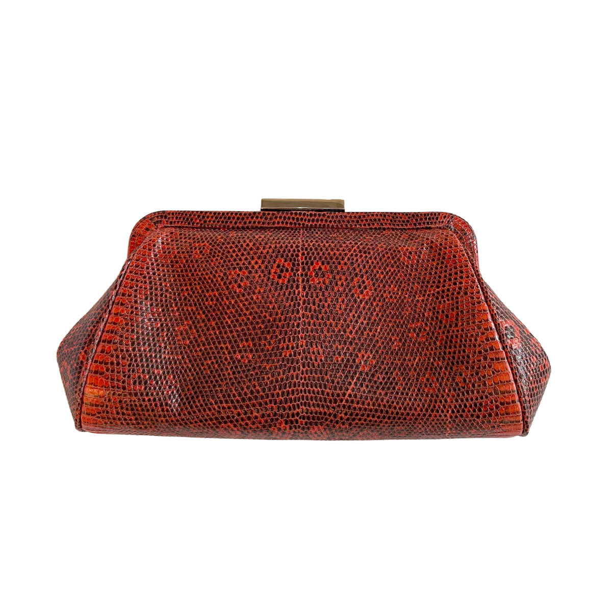 Pre-Loved Tiffany & Co. Red Lizard Clutch
