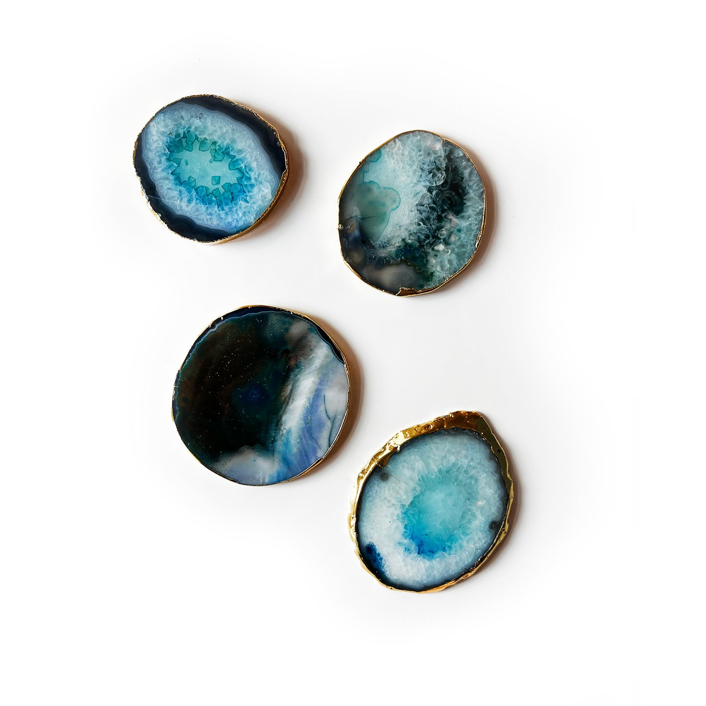 Handmade Agate Coasters