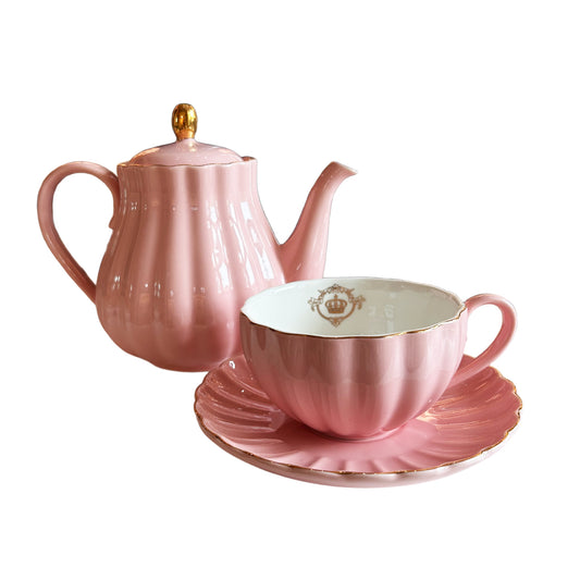 Vintage Amazingware English Tea Set for One