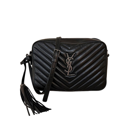Pre-Loved Yves Saint Laurent Lou Camera Chevron Crossbody Bag