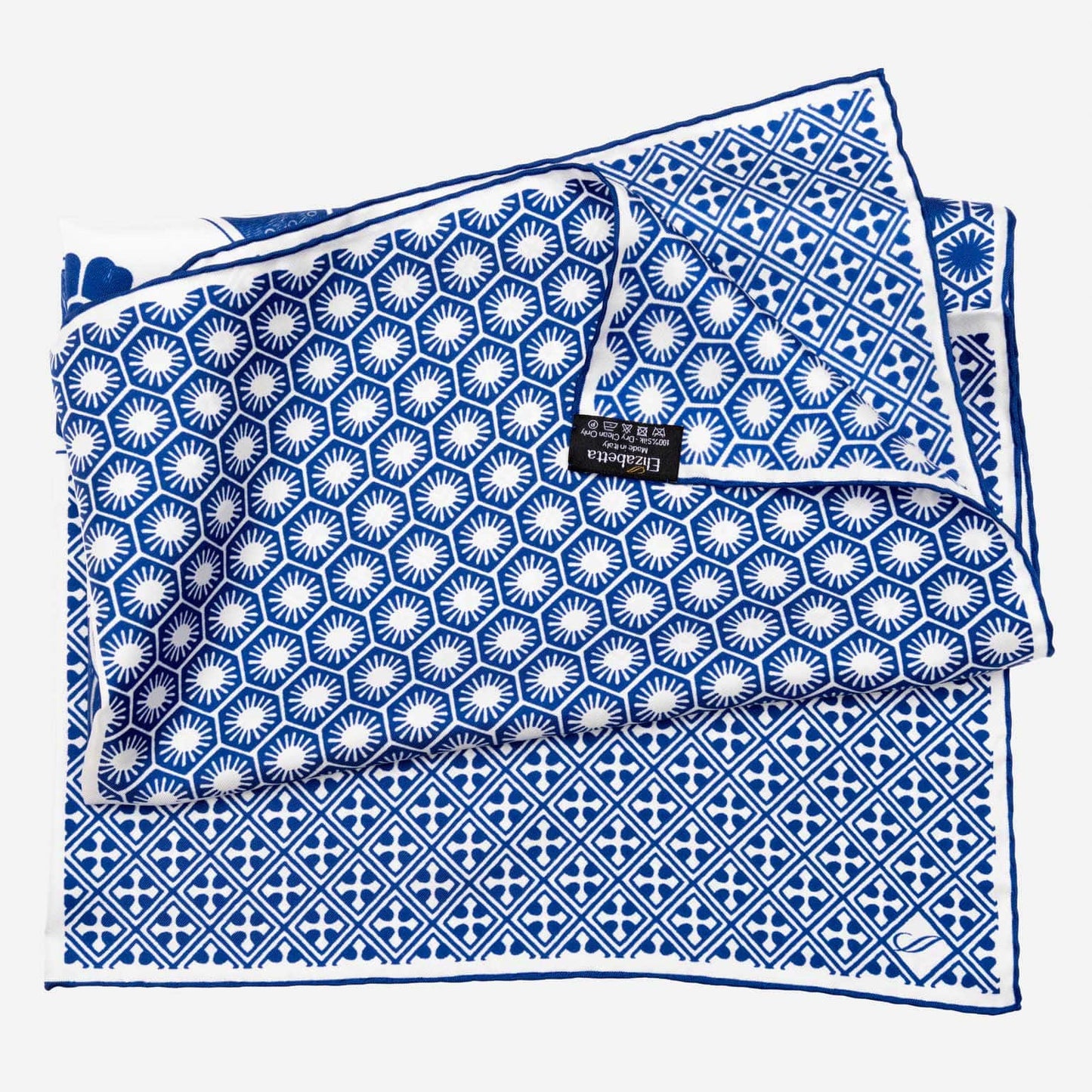 Feroni - Silk Neckerchief - Blue
