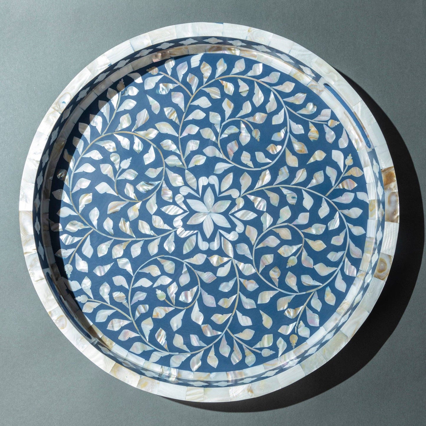 Jodhpur Collector’s Inlay Round Tray