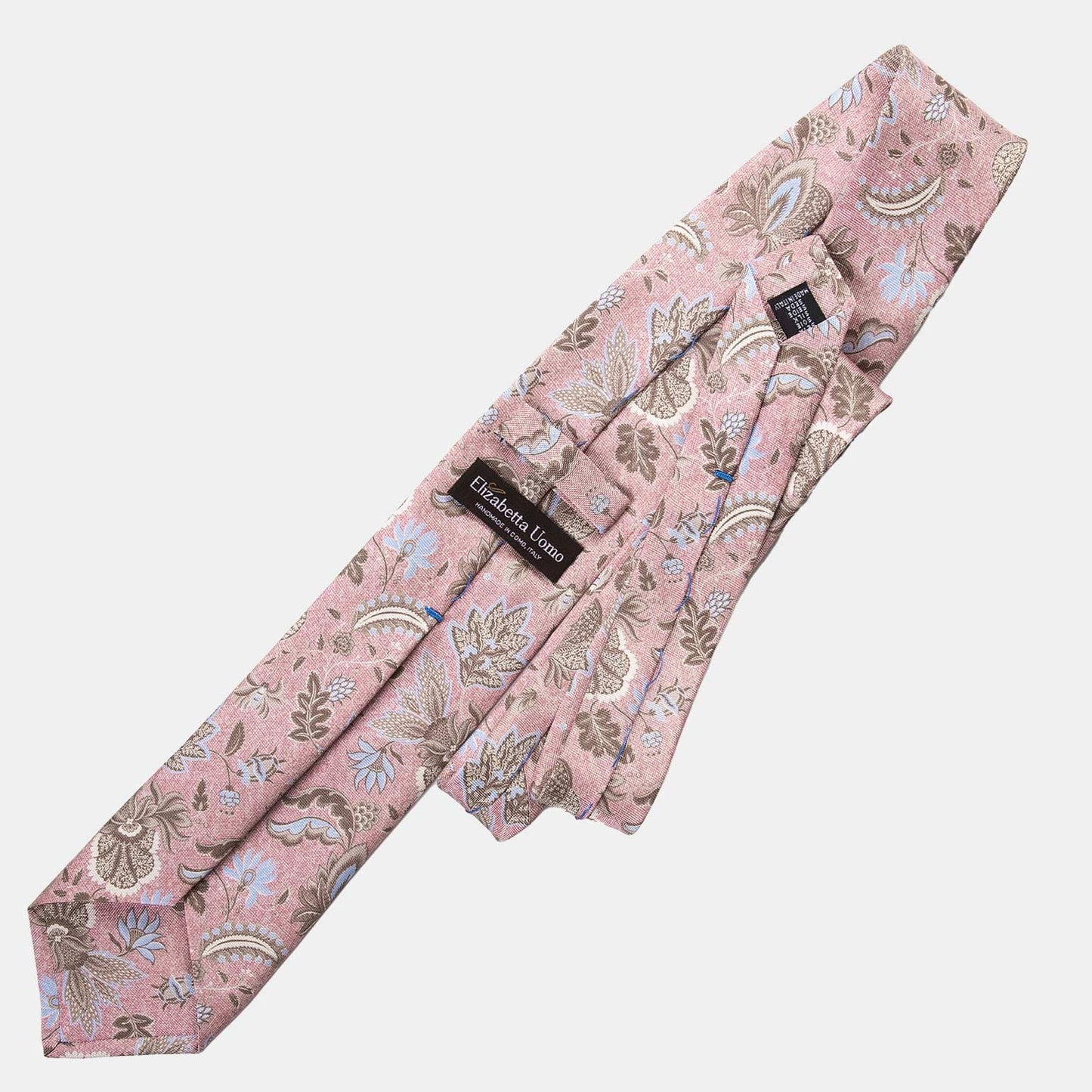 Medici - Printed Silk Tie - Pink