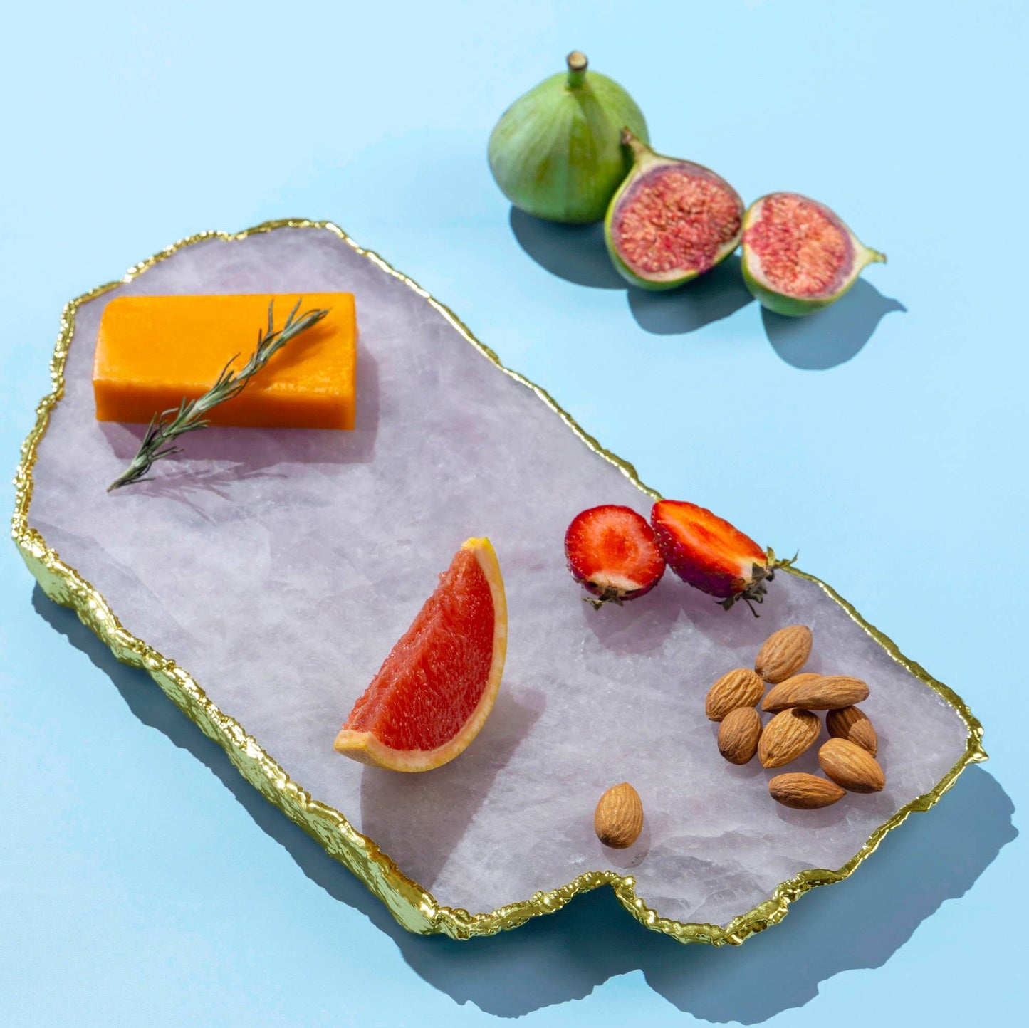 Gauri Kohli - Rose Quartz Cheese Board