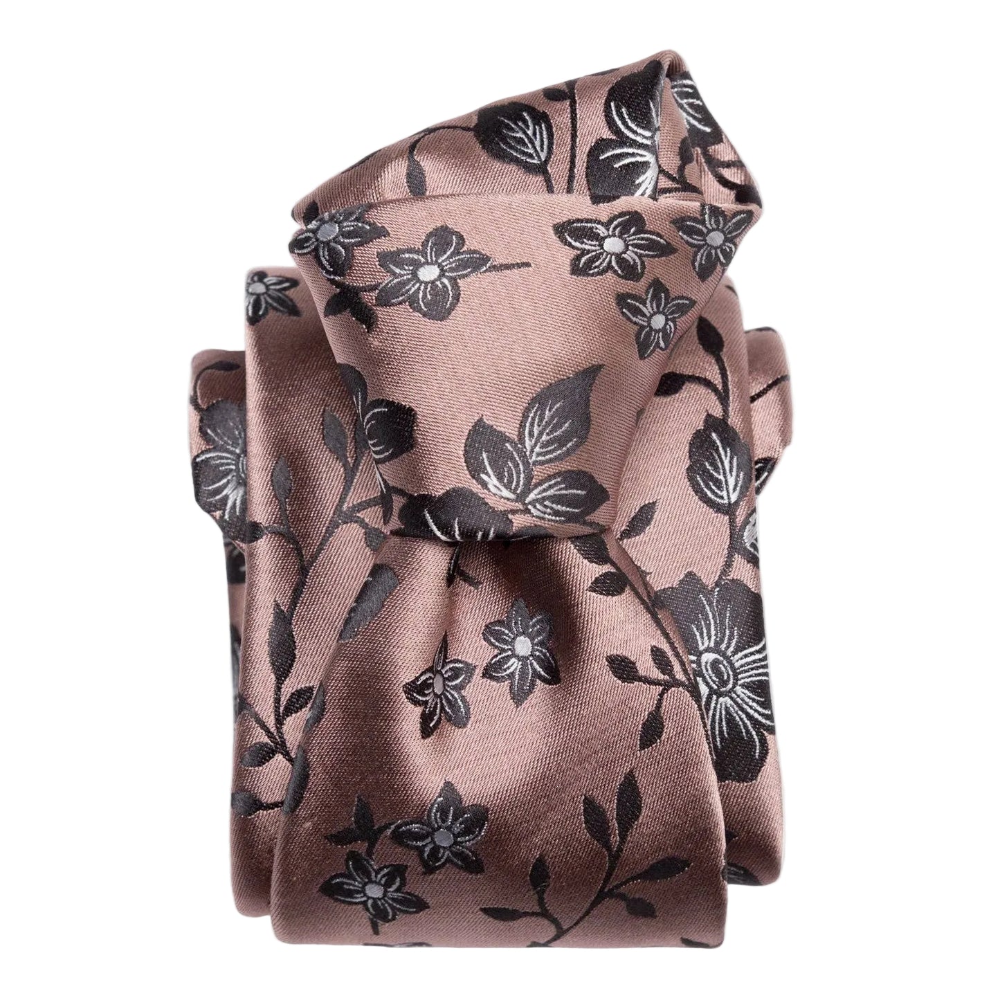 Silvio - Silk Jacquard Tie - Dusty Rose: Standard