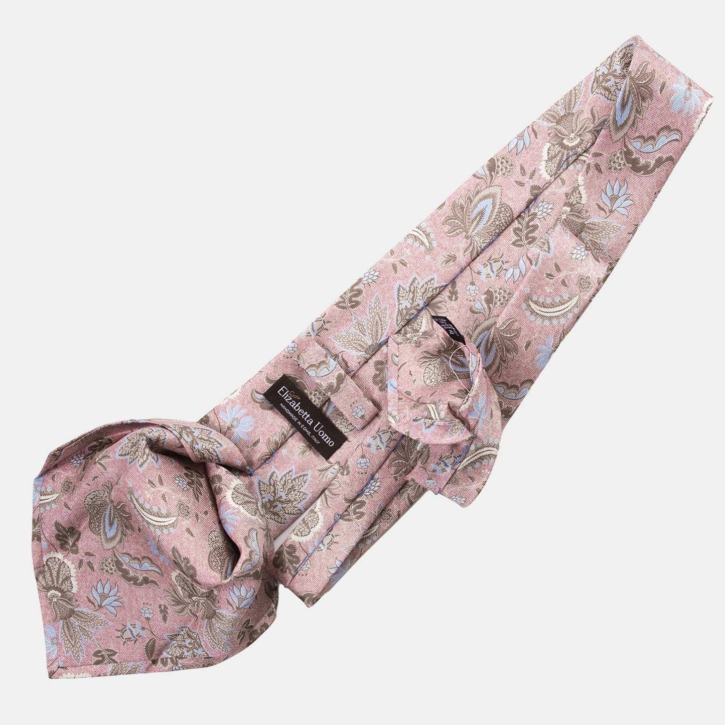 Medici - Printed Silk Tie - Pink