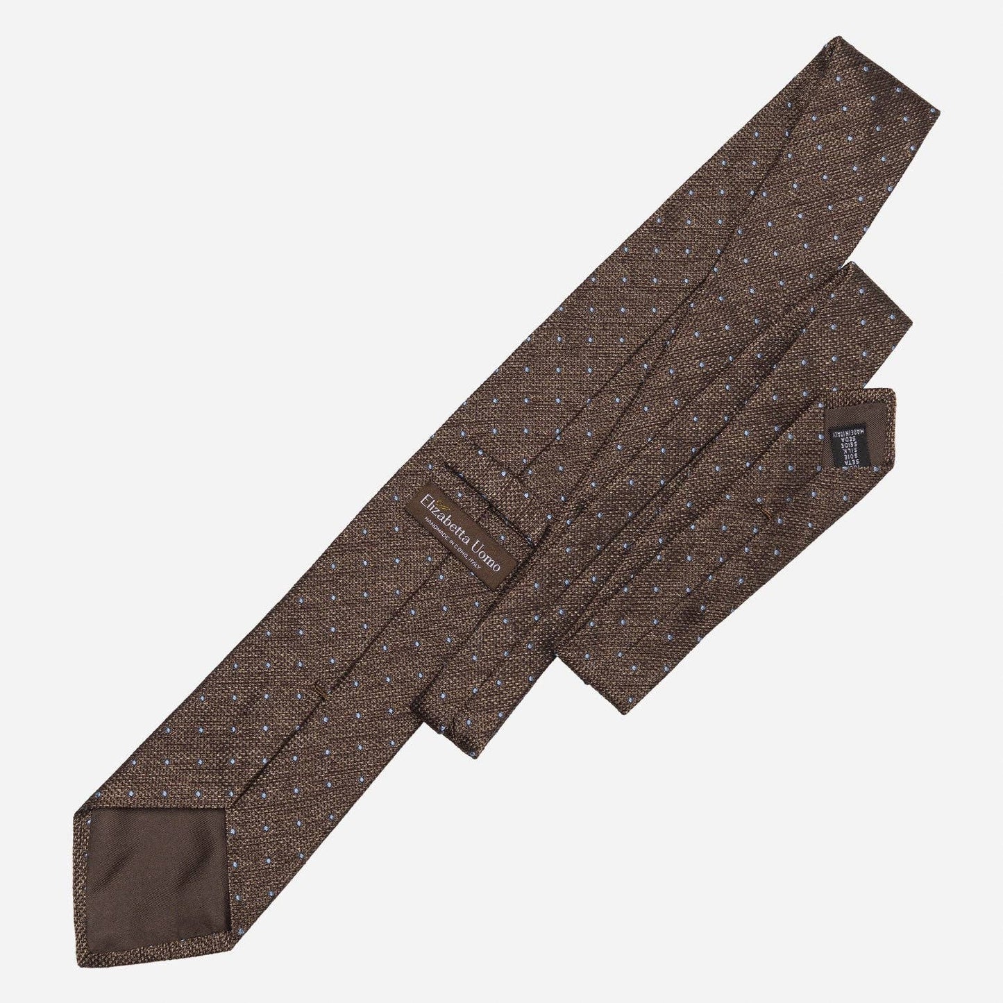 Mattei - Silk Grenadine Tie - Brown: Standard
