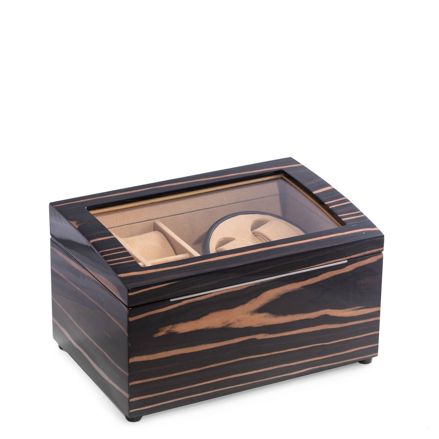 Bey-Berk "VP" Burl Wood Watch Winder